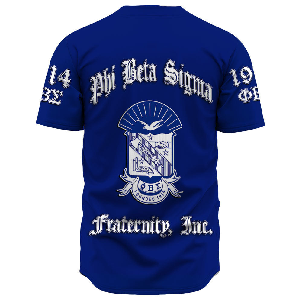 Phi Beta Sigma Black History Baseball Jerseys A31 | Africazone.store
