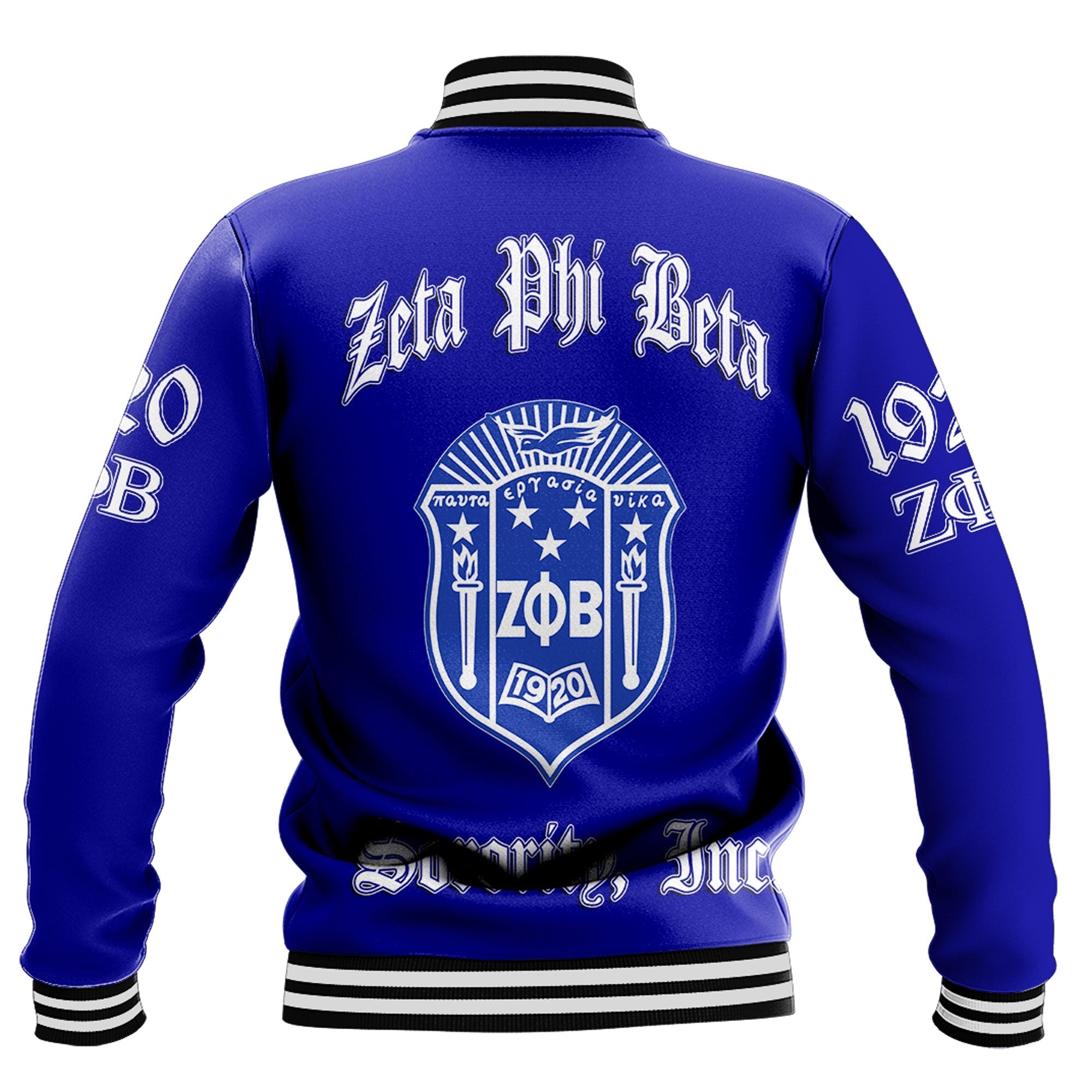 Zeta Phi Beta Black History Baseball Jackets A31 | Africazone.store