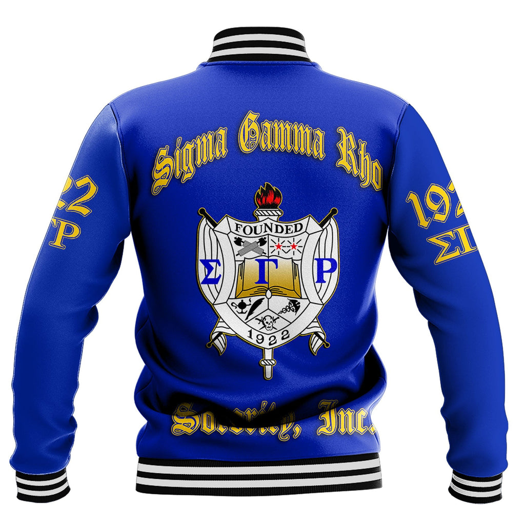 Sigma Gamma Rho Black History Baseball Jackets A31 | Africazone.store