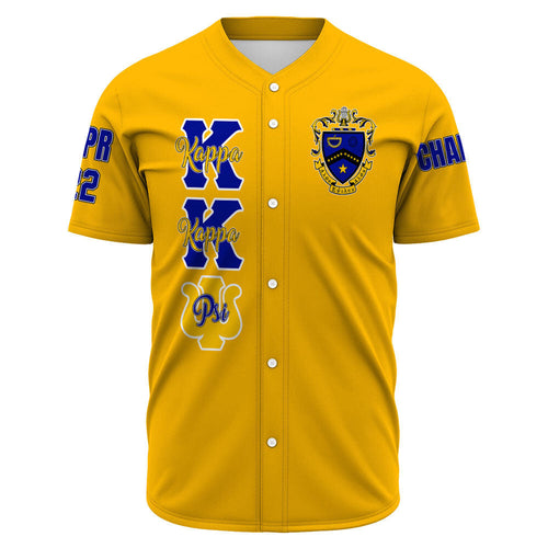 KKP (Yellow) Baseball Jerseys A31 | Africazone.com
