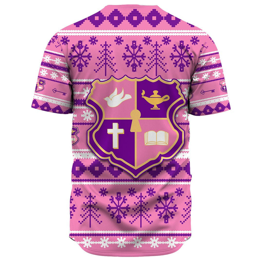 Epsilon Psi Letter Christmas Baseball Jerseys | Africazone.store