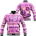 Epsilon Psi Letter Christmas Baseball Jackets | Africazone.store