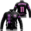 Epsilon Psi (Black) Baseball Jackets | Africazone.store