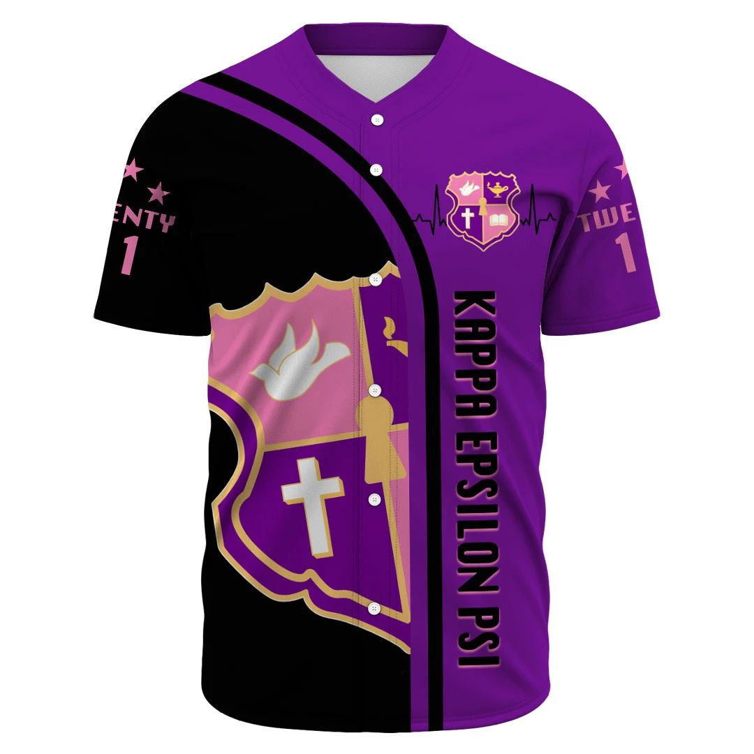 Epsilon Psi In My Heart Baseball Jerseys | Africazone.store