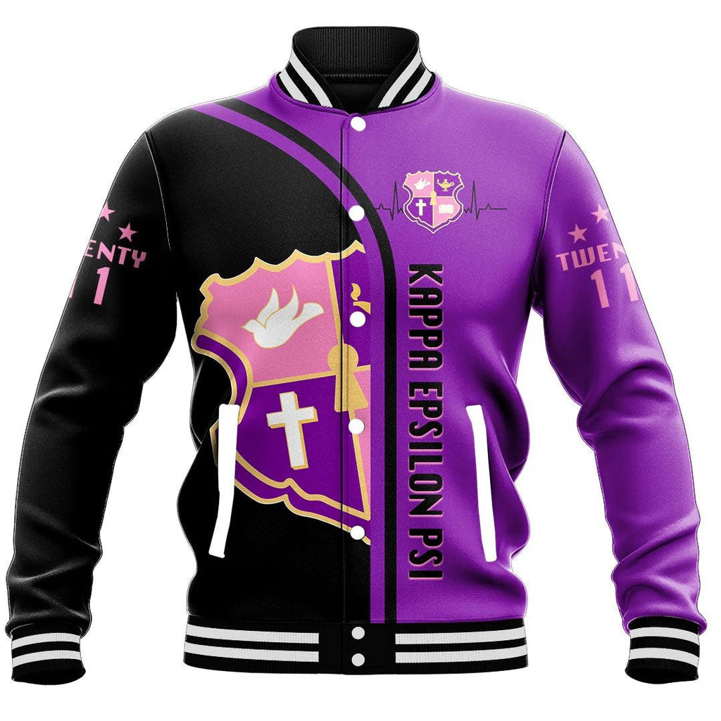 Epsilon Psi In My Heart Baseball Jackets | Africazone.store