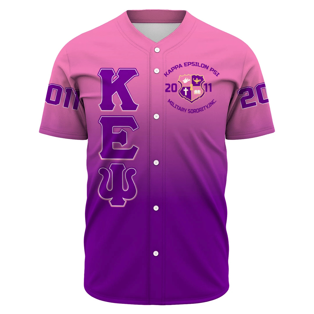 Epsilon Psi Gradient Baseball Jerseys | Africazone.store