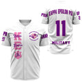 Epsilon Psi (White) Baseball Jerseys | Africazone.store