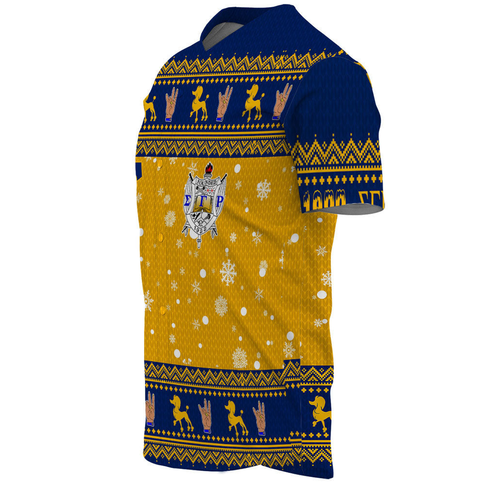 Sigma Gamma Rho Christmas Baseball Jerseys A31 | Africa Zone