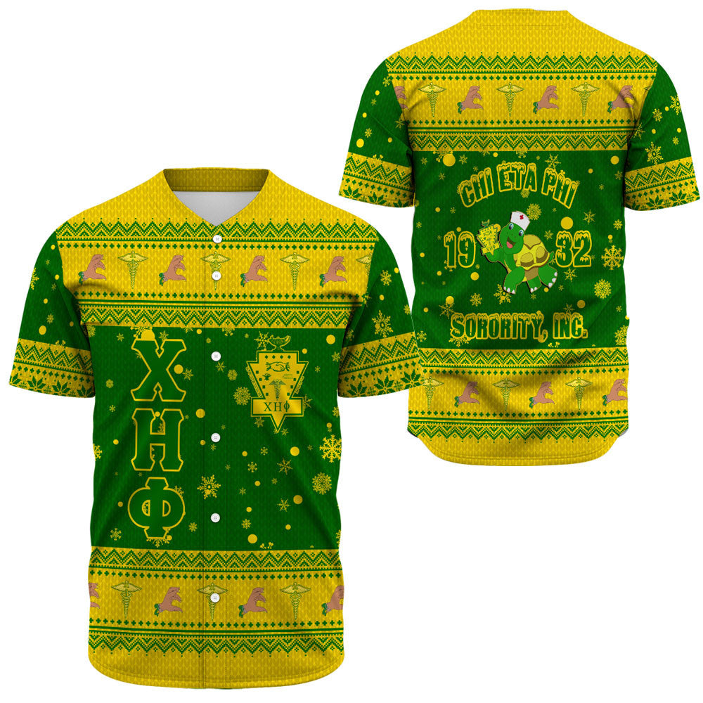 Chi Eta Phi Christmas Baseball Jerseys A31 | Africa Zone