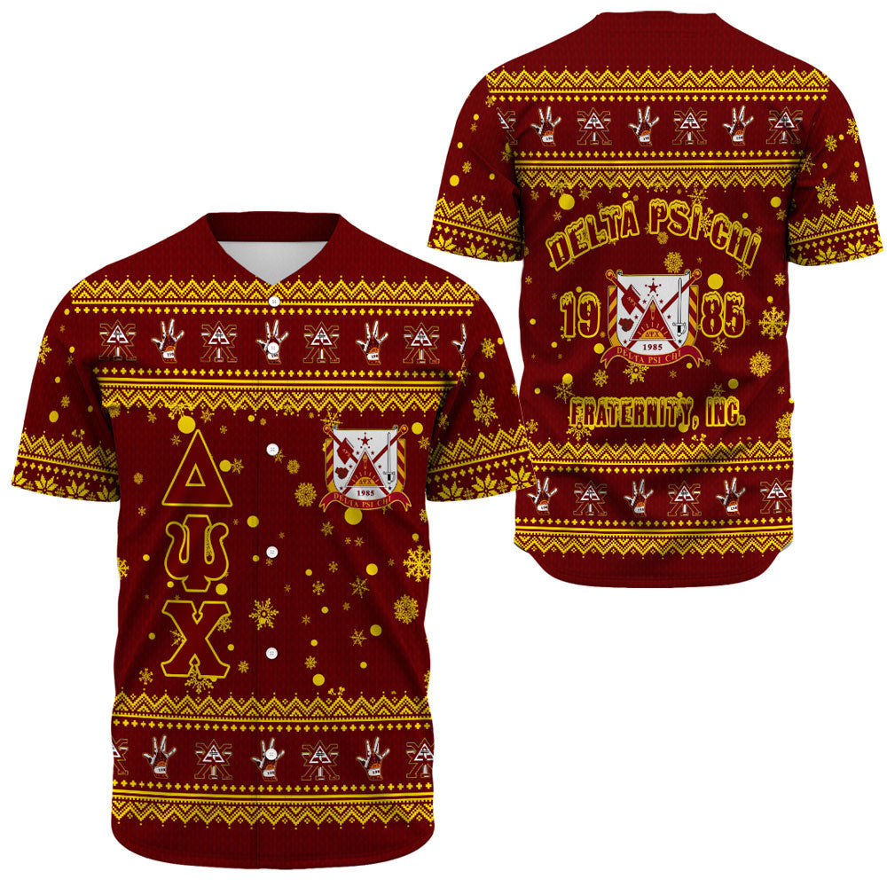Delta Psi Chi Christmas Baseball Jerseys A31 | Africa Zone