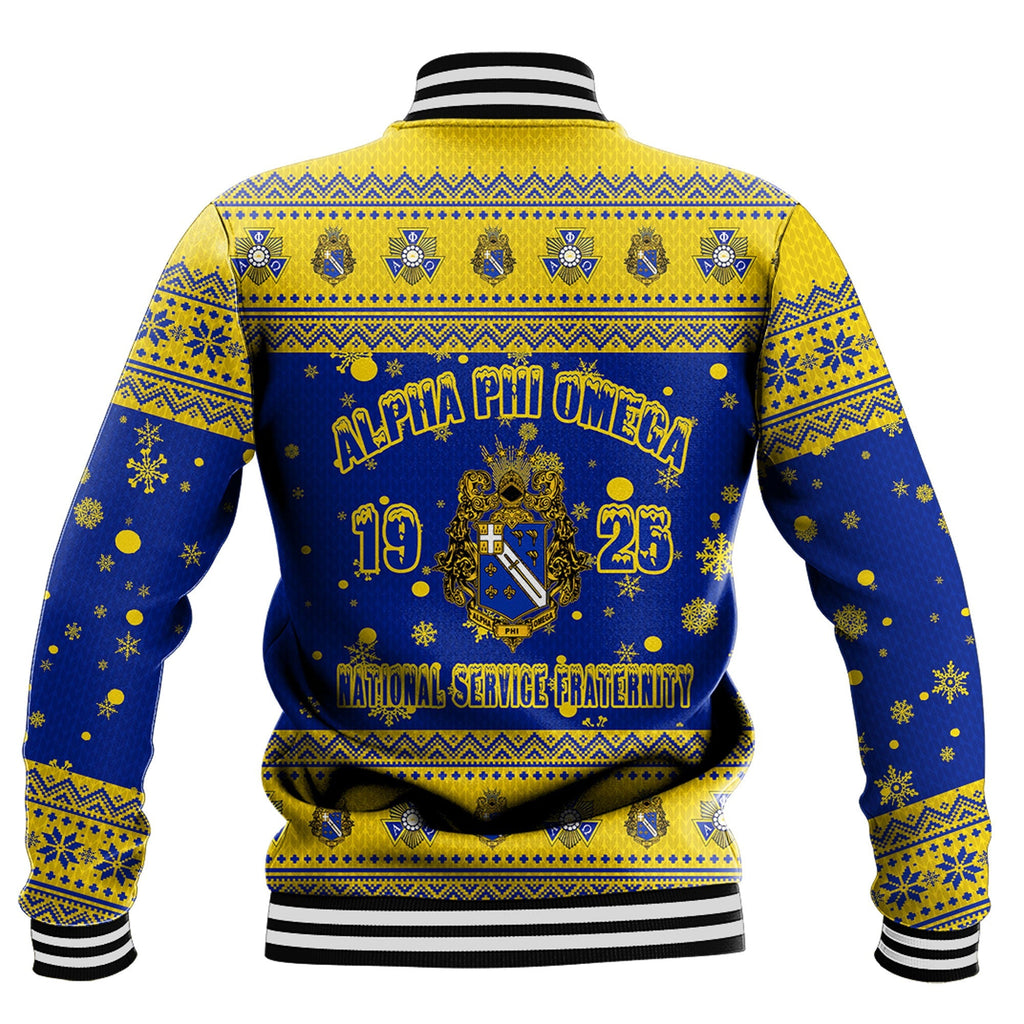 Alpha Phi Omega Christmas Baseball Jackets A31 | Africa Zone