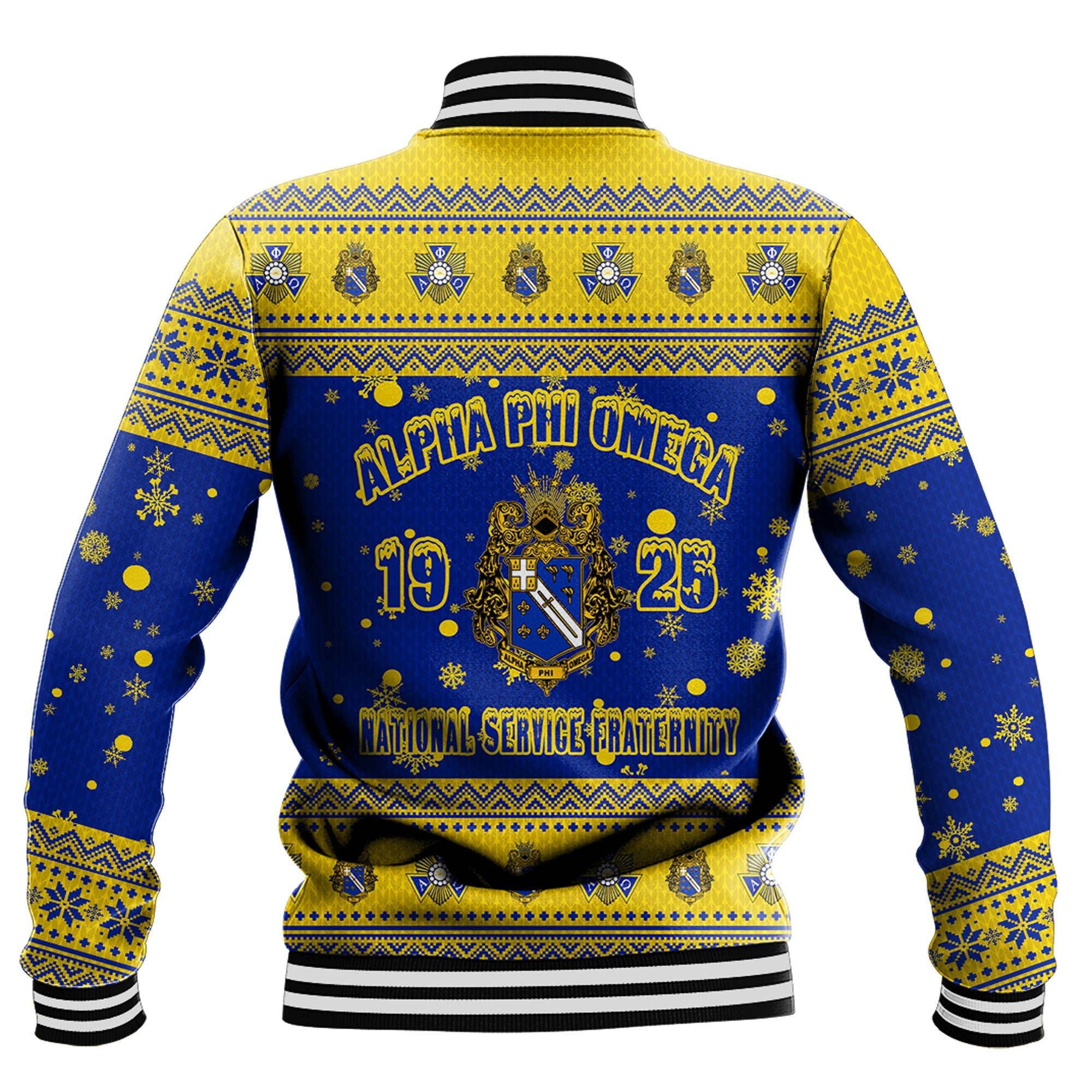 Alpha Phi Omega Christmas Baseball Jackets A31 | Africa Zone