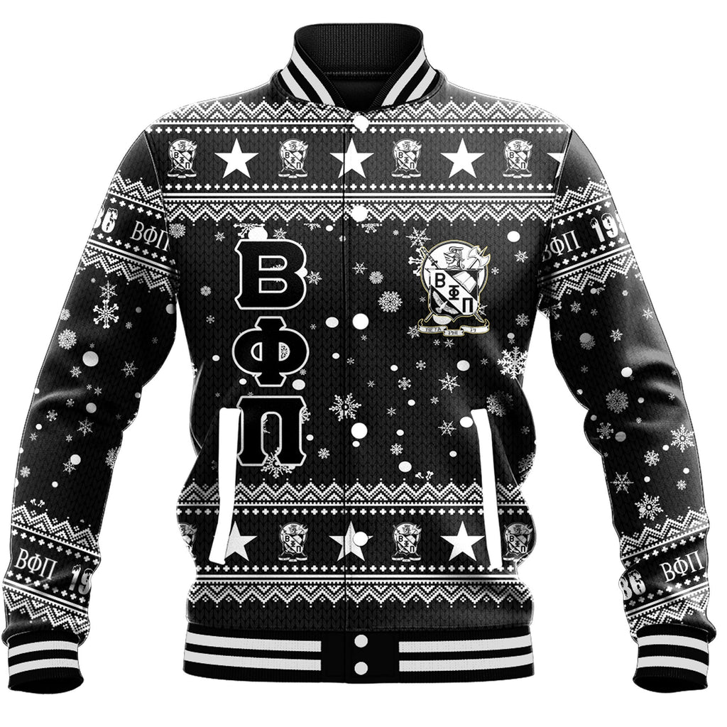 Delta Psi Chi Christmas Baseball Jackets A31 | Africa Zone