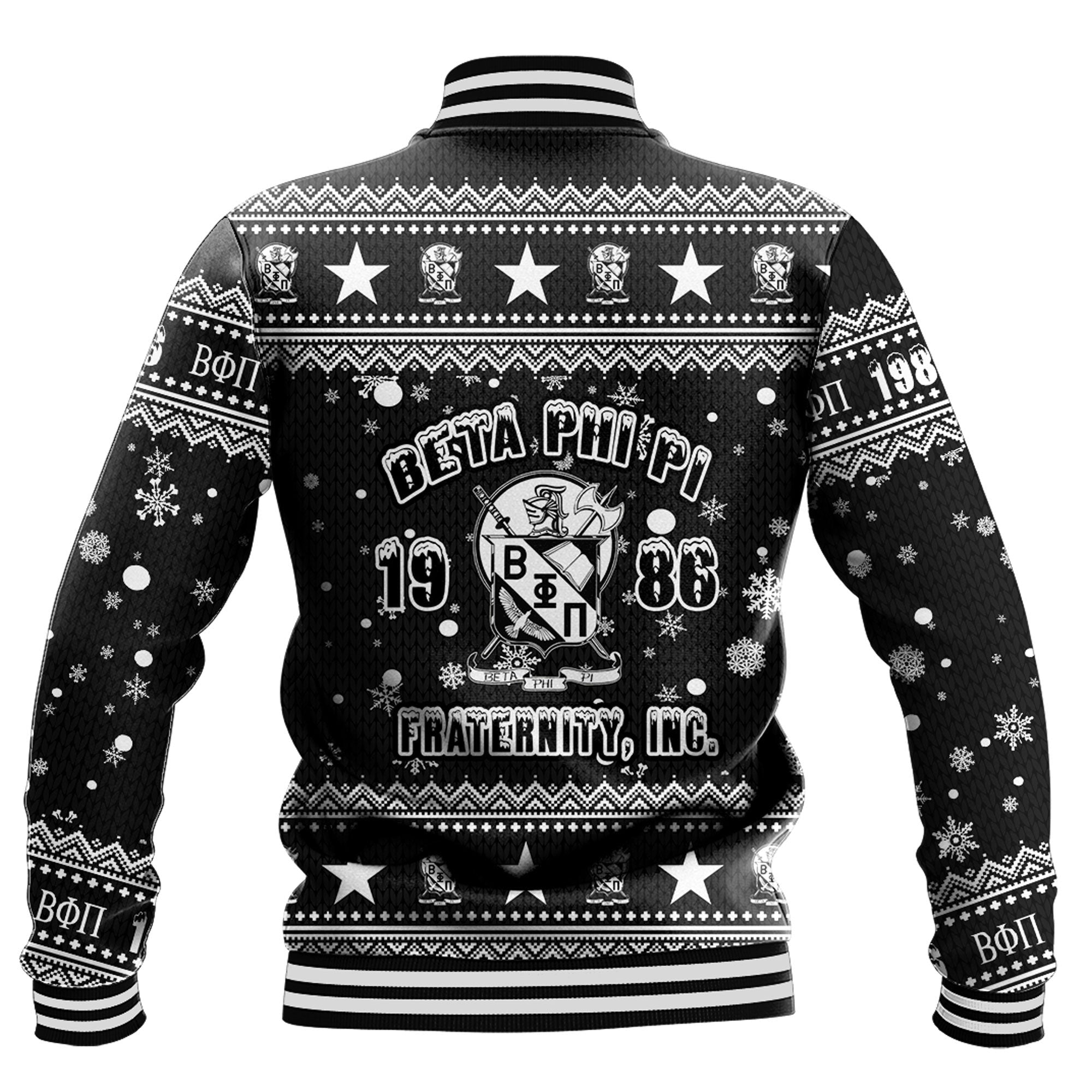 Delta Psi Chi Christmas Baseball Jackets A31 | Africa Zone