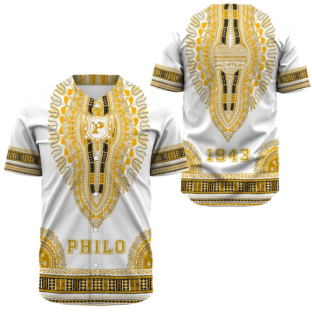 Philo Affiliates Dashiki Baseball Jerseys A31 | Africa Zone