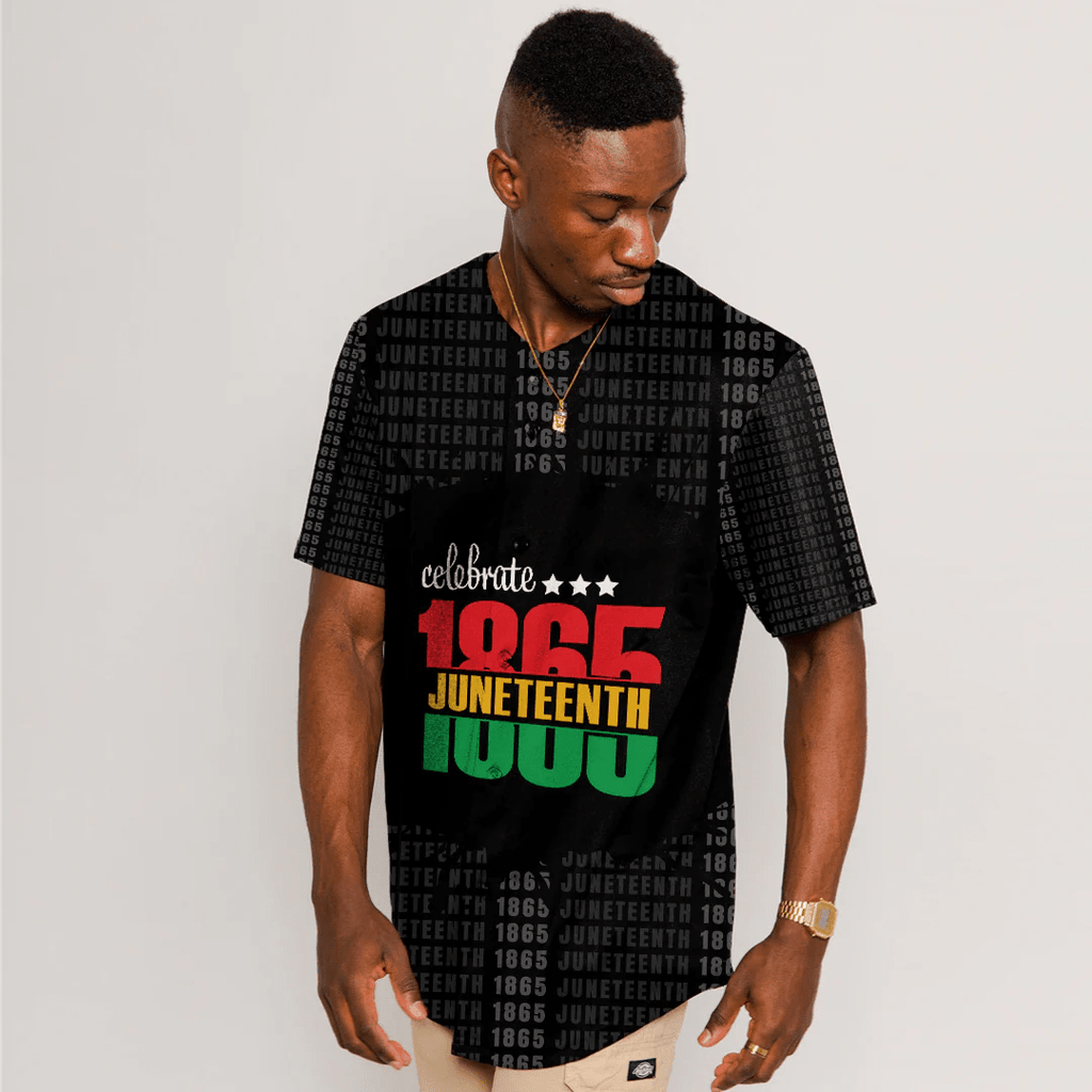 Africa Zone Clothing - Celebrrate 1865 Baseball Jerseys A31