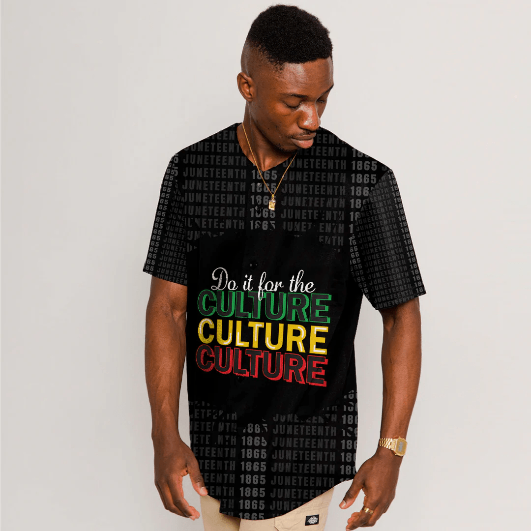 Africa Zone Clothing - Do It For The Culture Baseball Jerseys A31