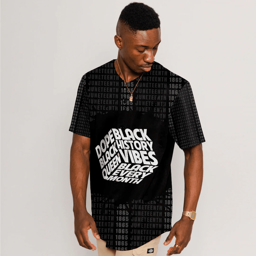 Africa Zone Clothing - Dope Black Queen Baseball Jerseys A31