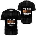 Africa Zone Clothing - It's The Melanin For Me Baseball Jerseys A31