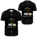 Africa Zone Clothing - Free-ish Breaking Chain Baseball Jerseys A31