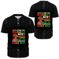 Africa Zone Clothing - It's A Time To Remember Baseball Jerseys A31