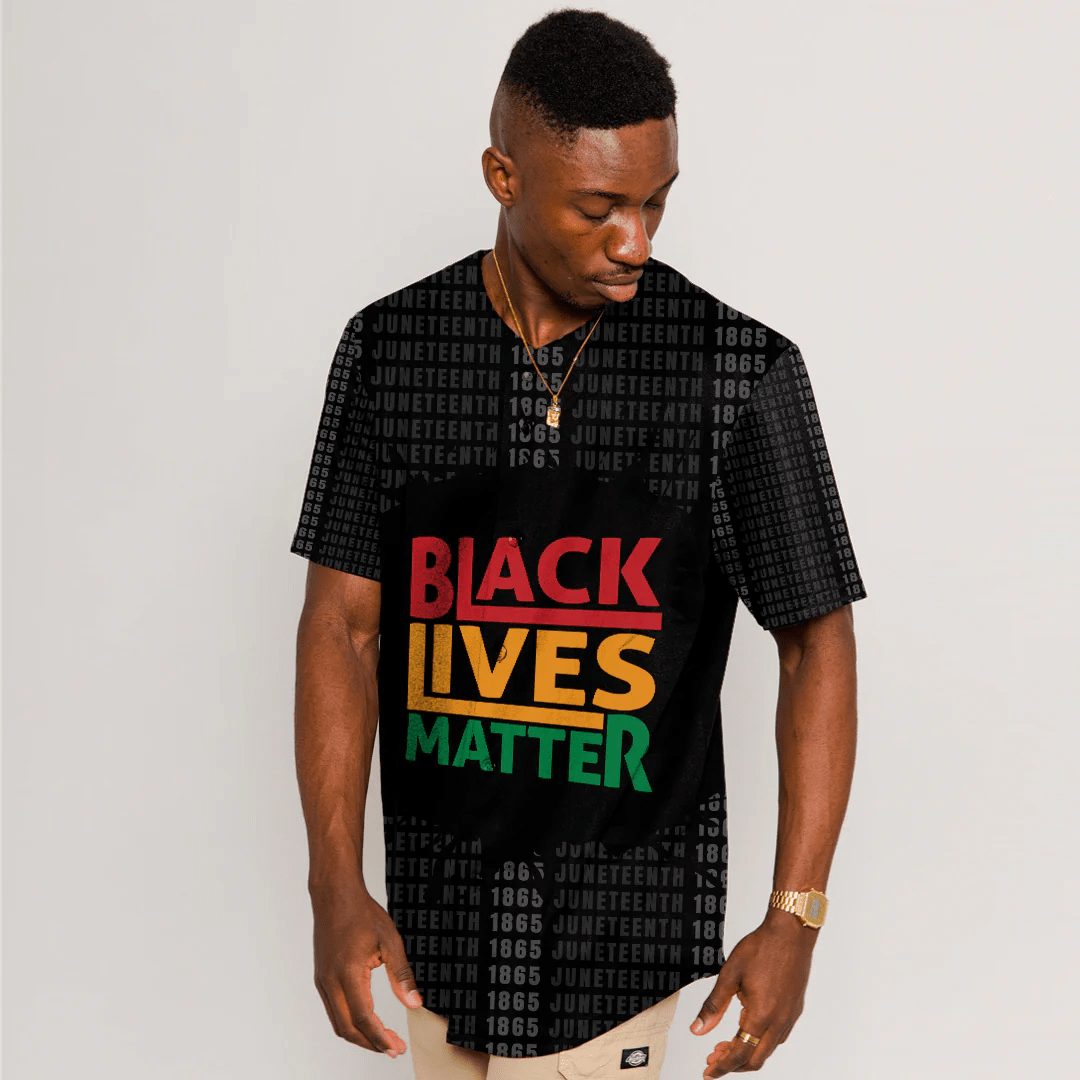 Africa Zone Clothing - Juneteenth 29 Baseball Jerseys A31