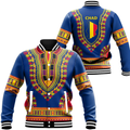 Africa Zone Baseball Jackets - Chad Traditional Dashiki A31