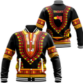 Africa Zone Baseball Jackets - Tigray Traditional Dashiki A31