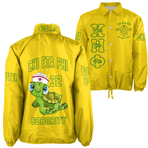 (Custom) Africazone Jacket - Chi Eta Phi Turtle Crossing Jacket A31