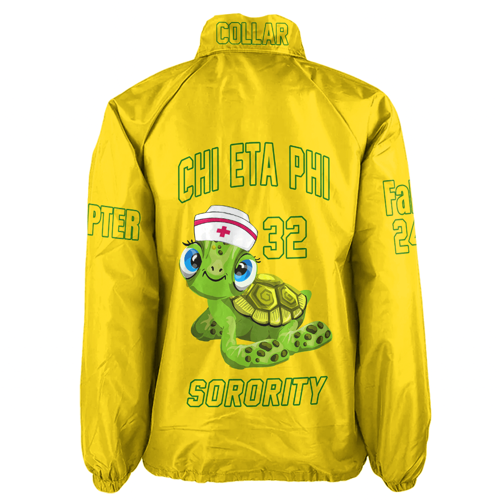 (Custom) Africazone Jacket - Chi Eta Phi Turtle Crossing Jacket A31