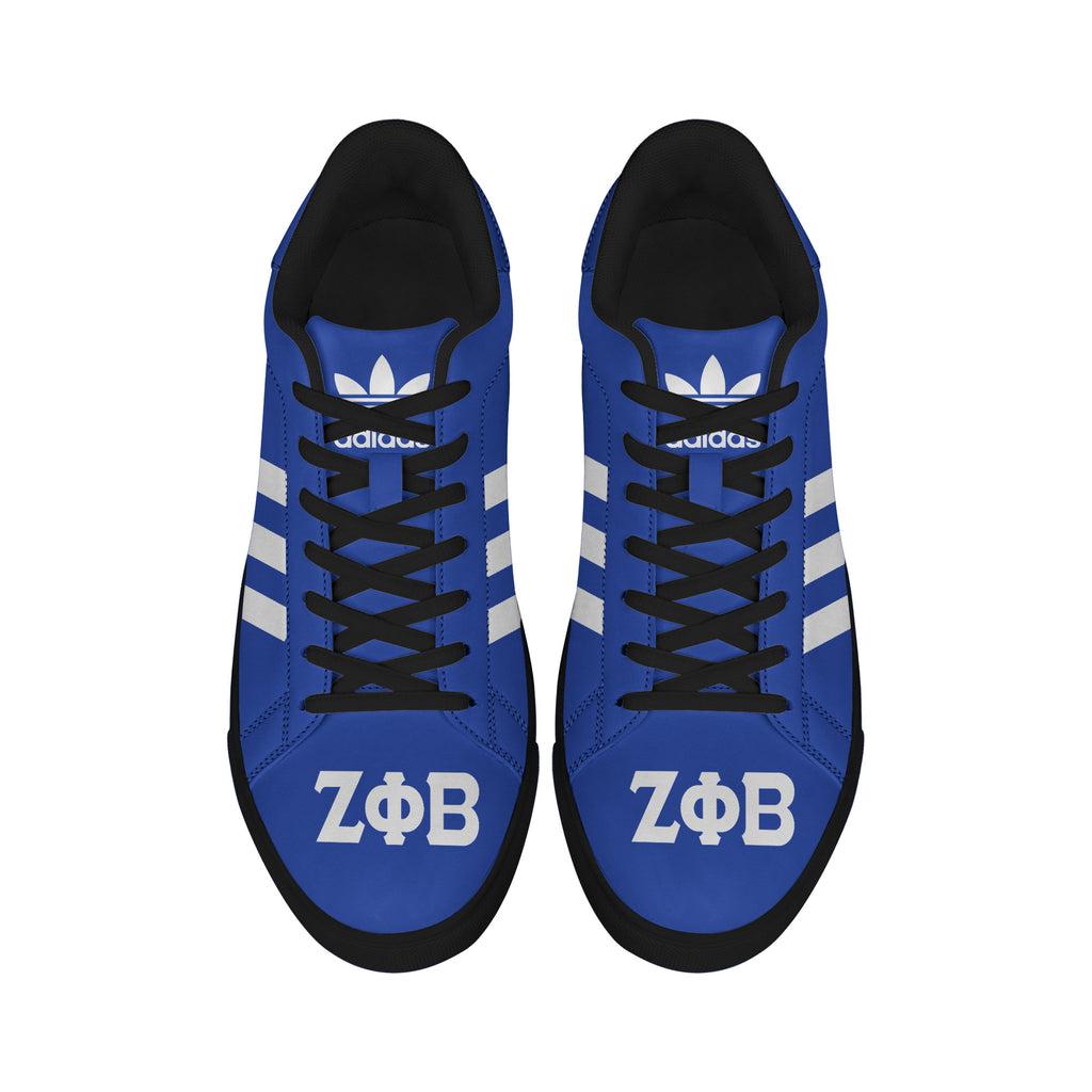 (Personalized) Zeta Phi Beta Sorority Genuine Leather Shoes