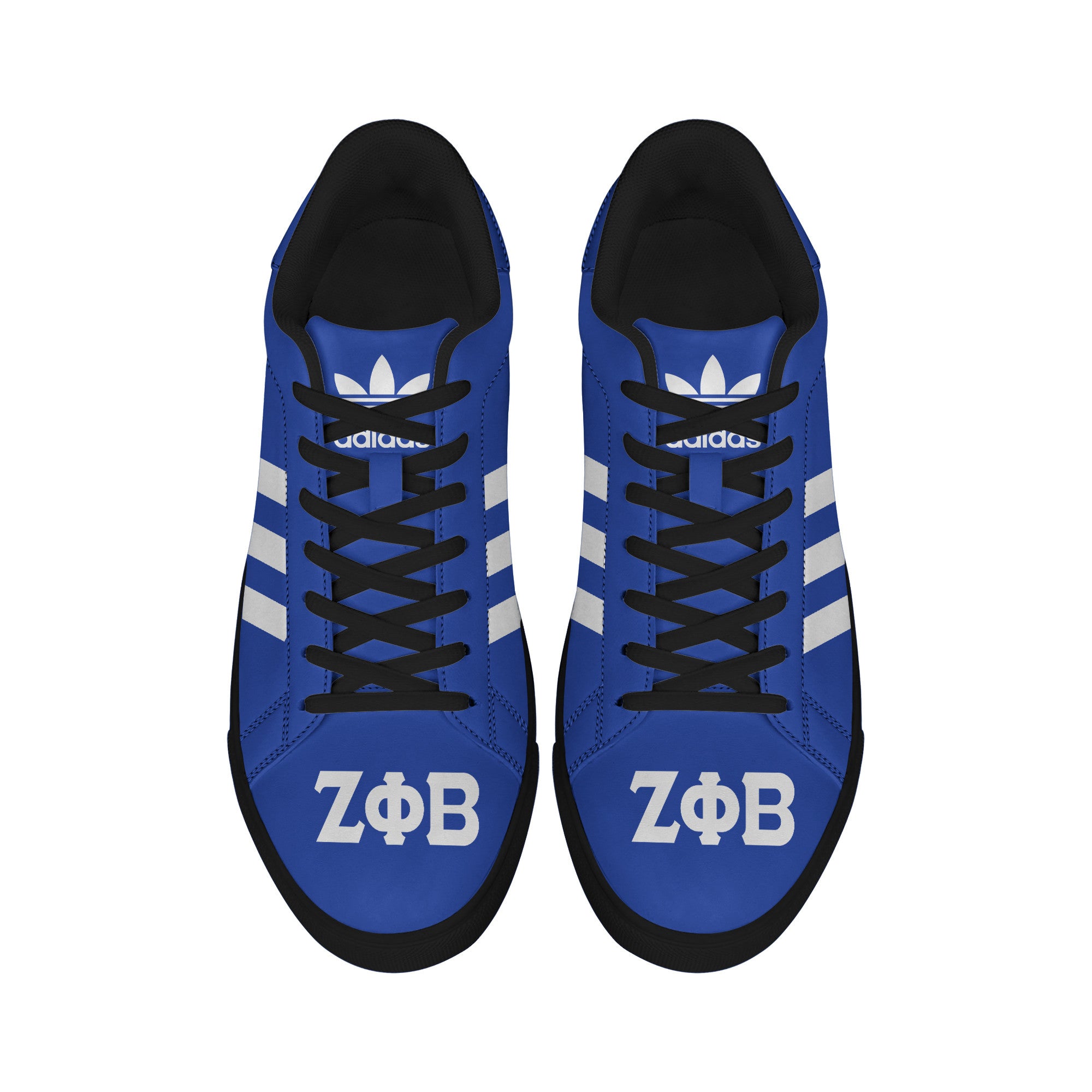 (Personalized) Zeta Phi Beta Sorority Genuine Leather Shoes