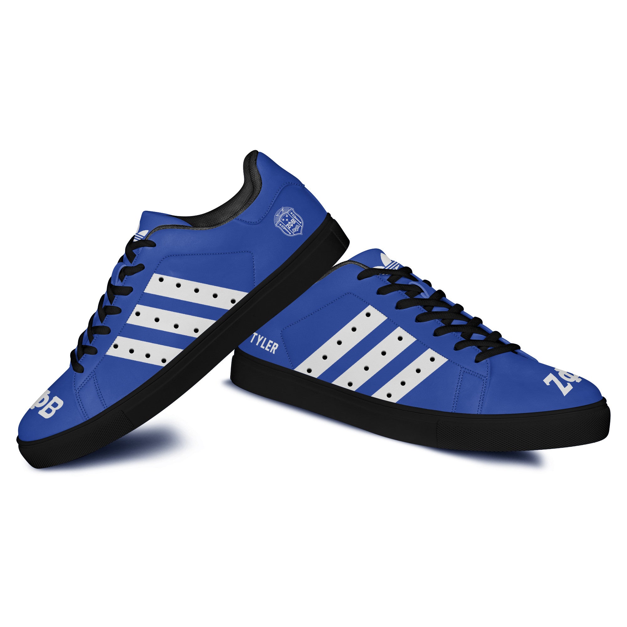 (Personalized) Zeta Phi Beta Sorority Genuine Leather Shoes