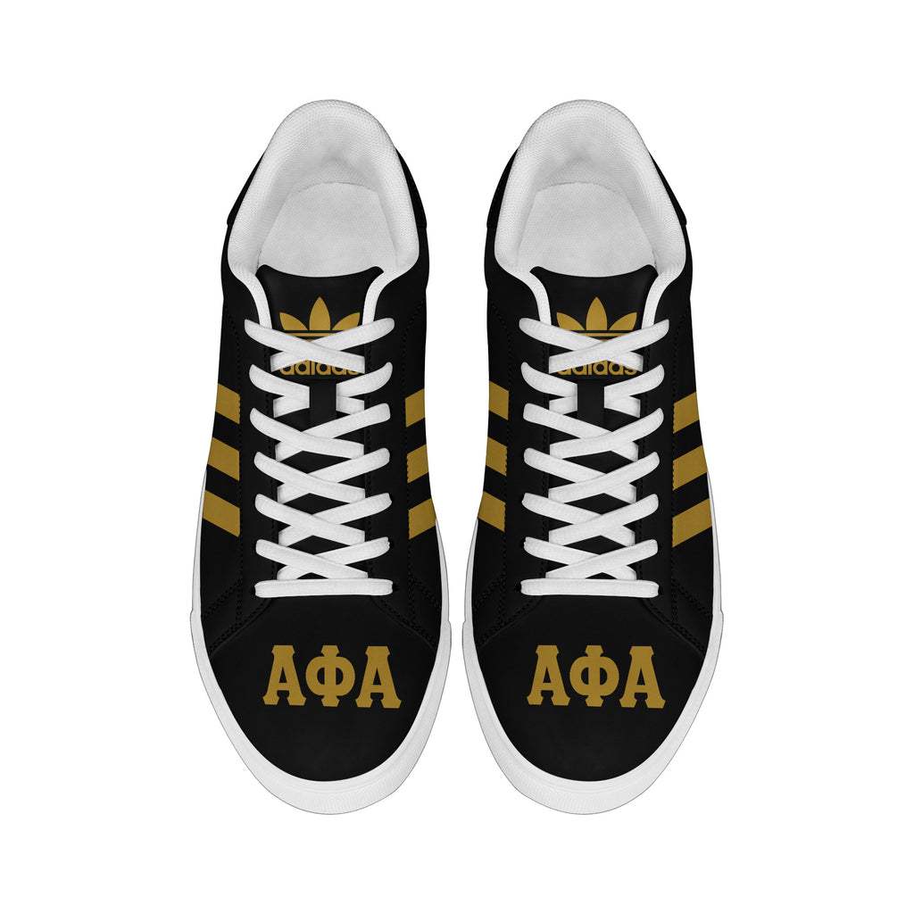 (Personalized) Alpha Phi Alpha Fraternity Genuine Leather Shoes
