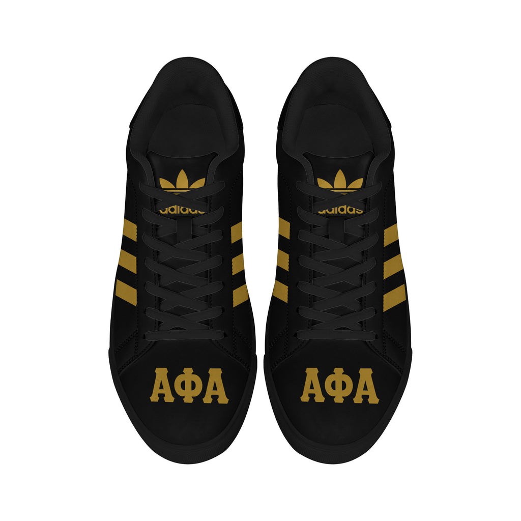(Personalized) Alpha Phi Alpha Fraternity Genuine Leather Shoes