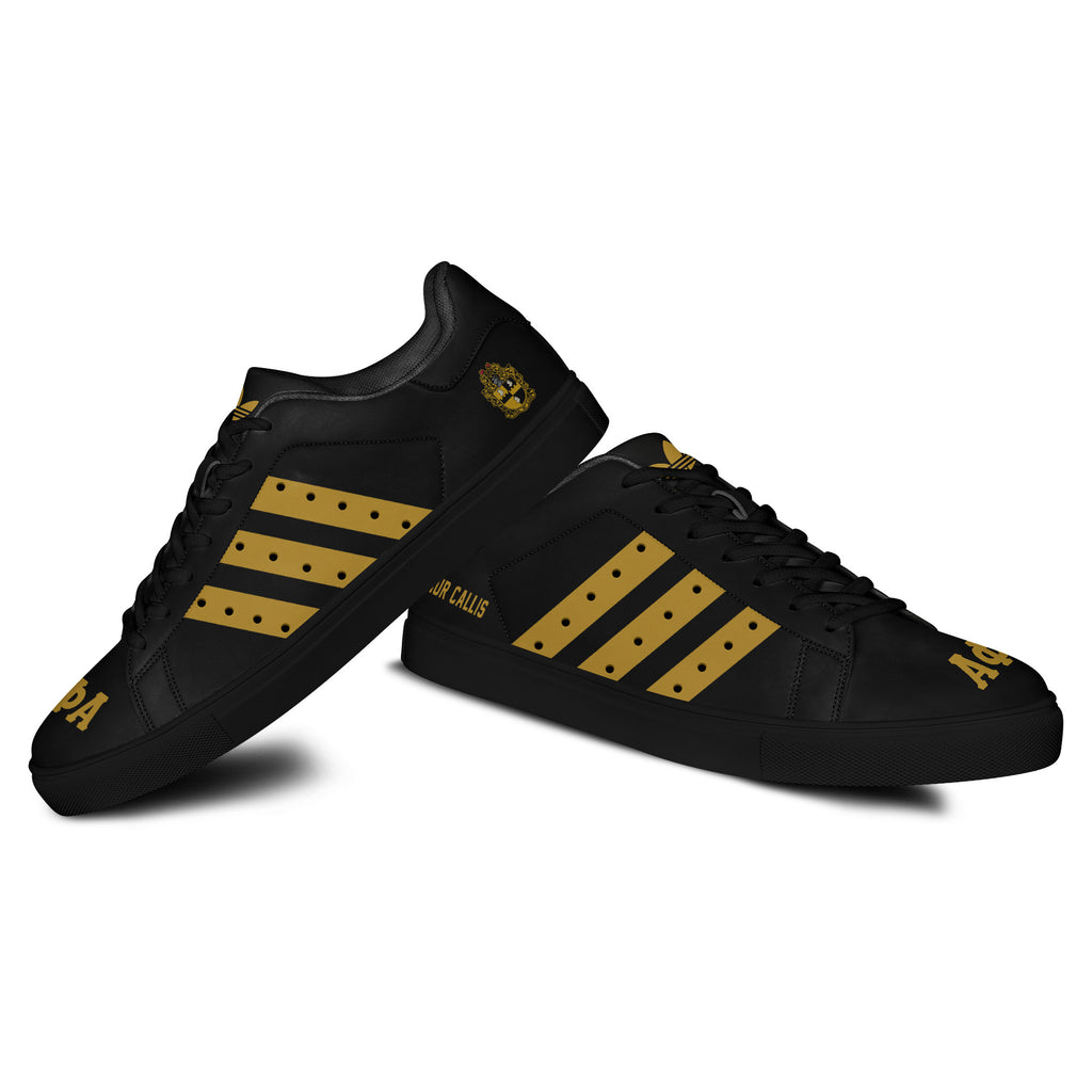 (Personalized) Alpha Phi Alpha Fraternity Genuine Leather Shoes