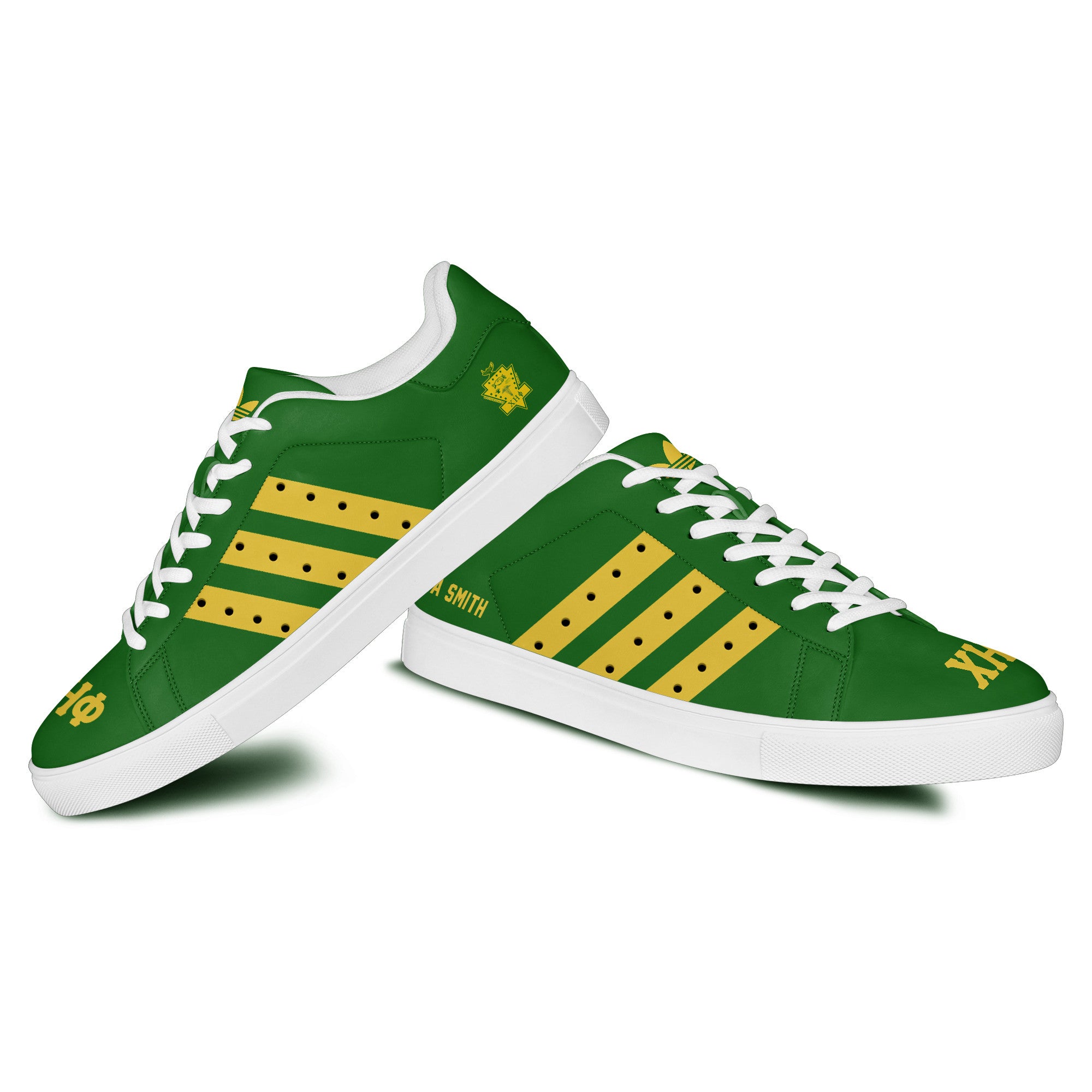 (Personalized) Chi Eta Phi Sorority Genuine Leather Shoes