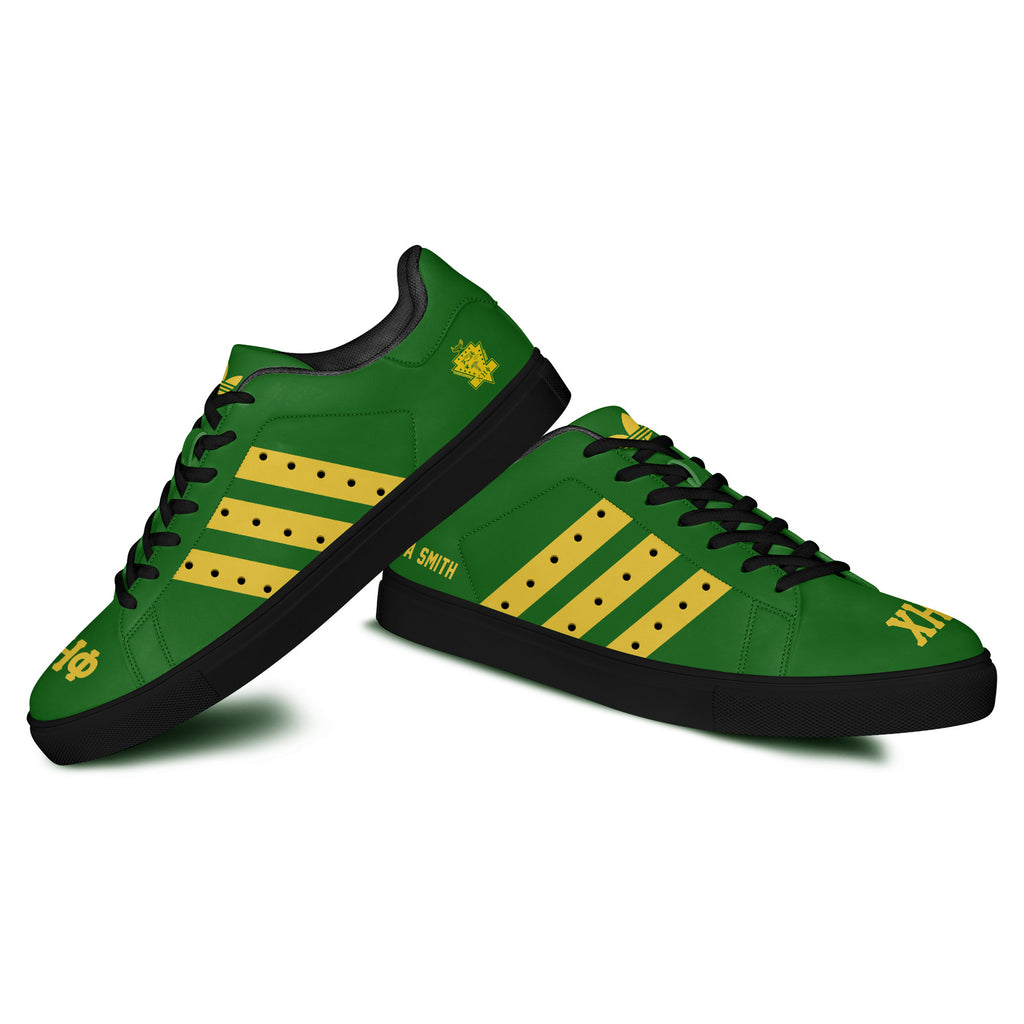 (Personalized) Chi Eta Phi Sorority Genuine Leather Shoes