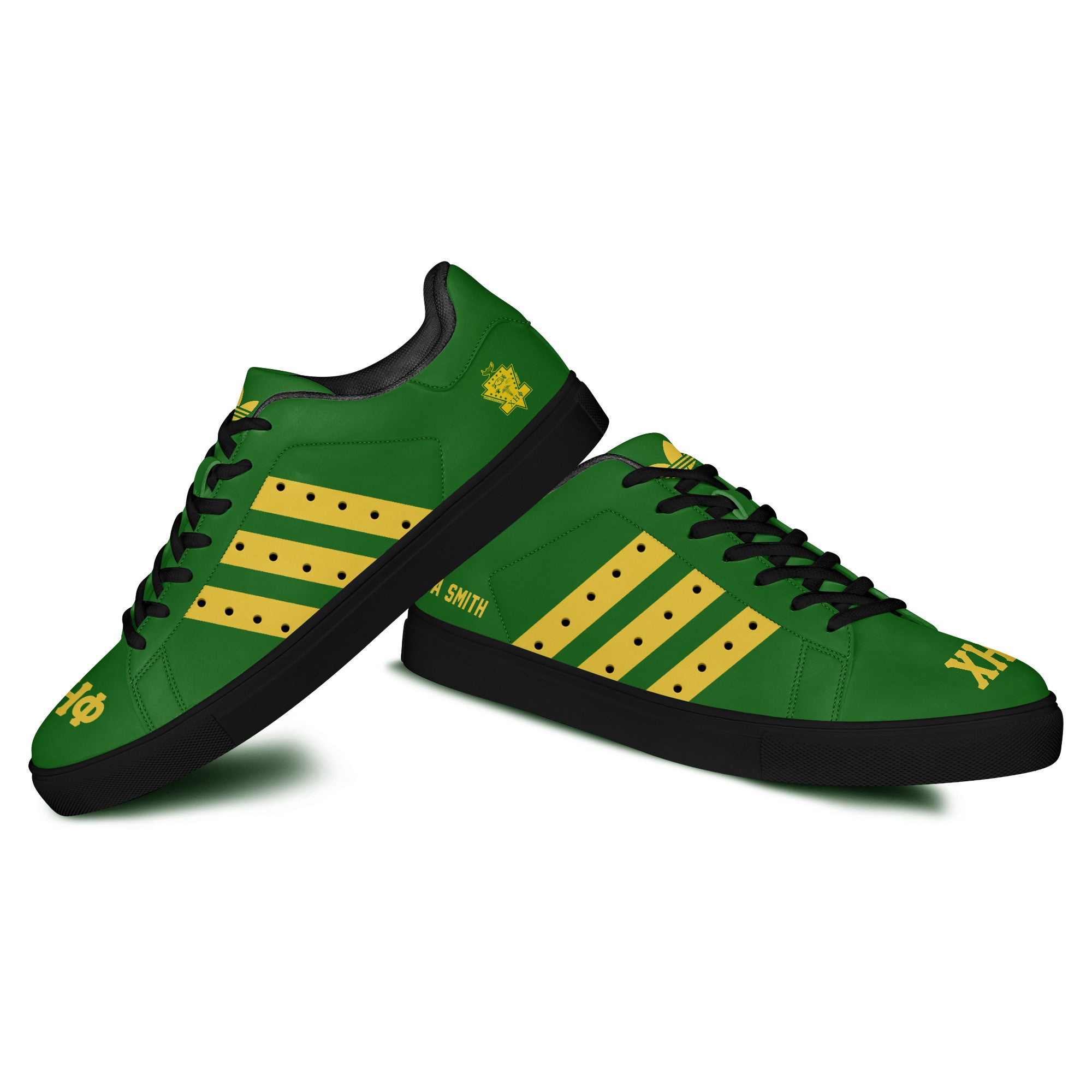 (Personalized) Chi Eta Phi Sorority Genuine Leather Shoes