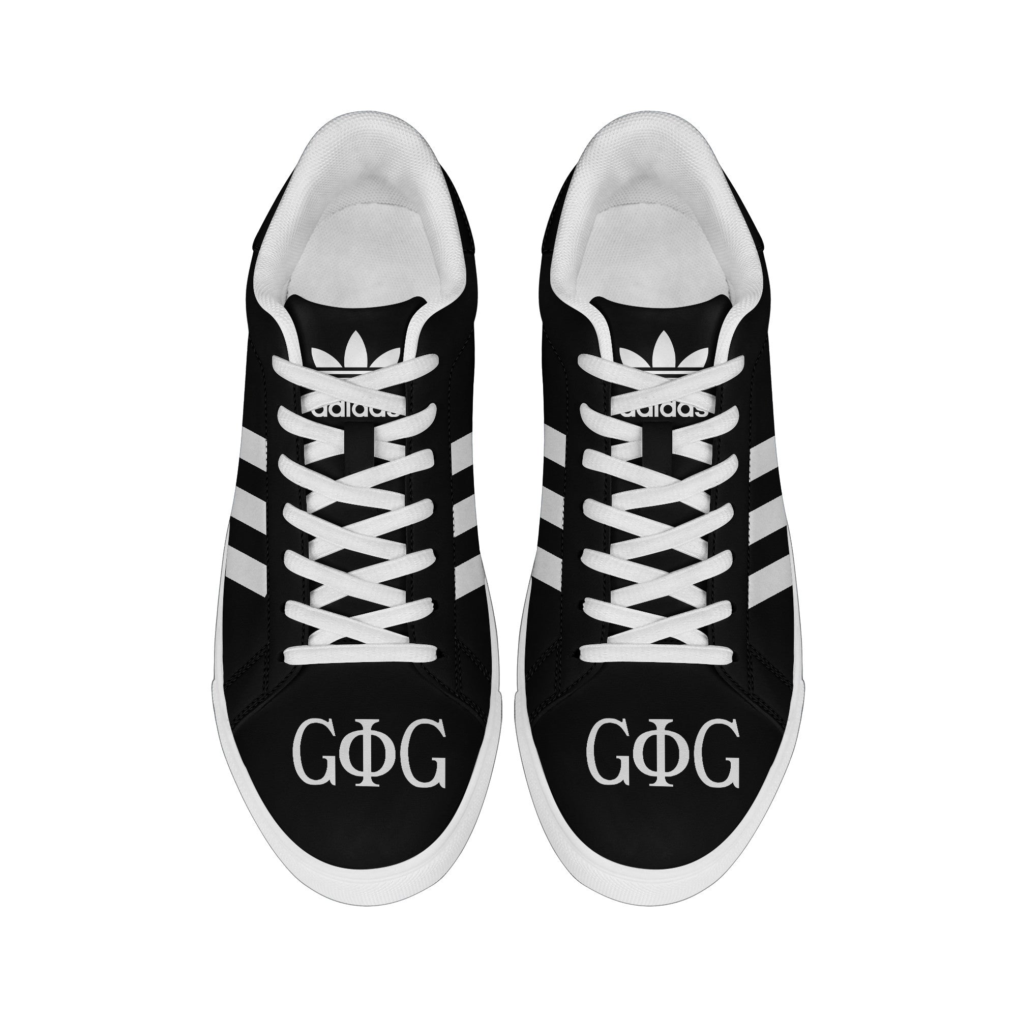 (Personalized) Groove Phi Groove Social Fellowship Genuine Leather Shoes