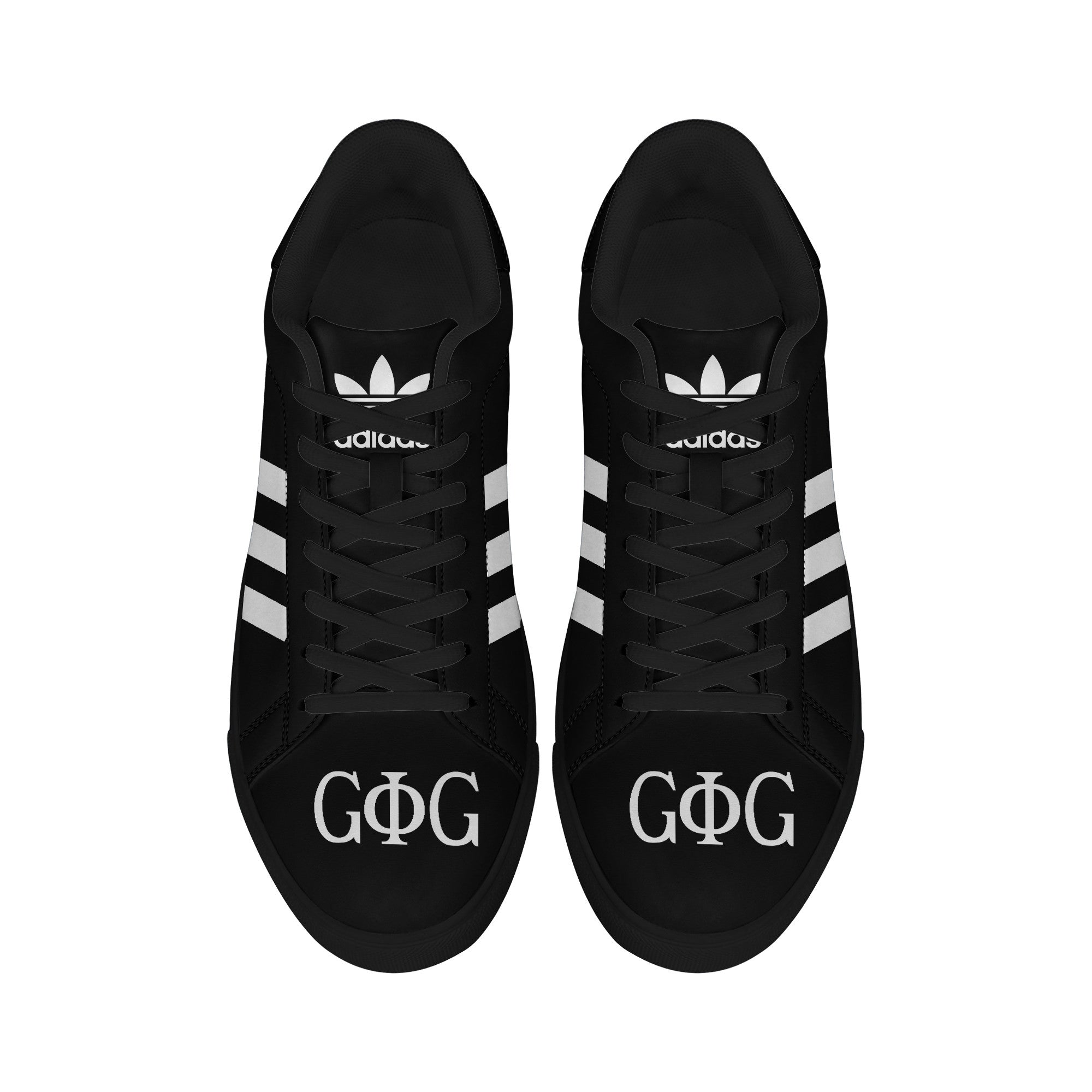 (Personalized) Groove Phi Groove Social Fellowship Genuine Leather Shoes