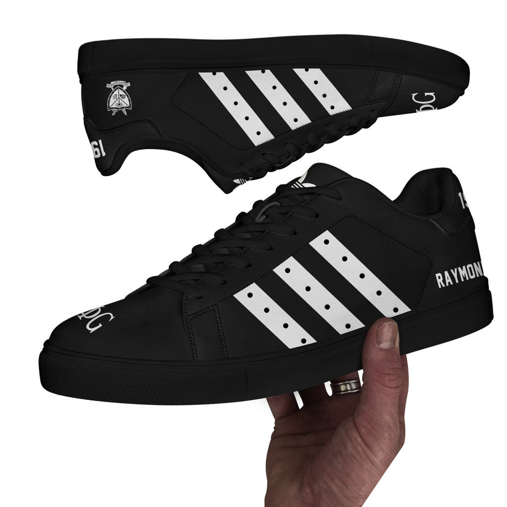 (Personalized) Groove Phi Groove Social Fellowship Genuine Leather Shoes