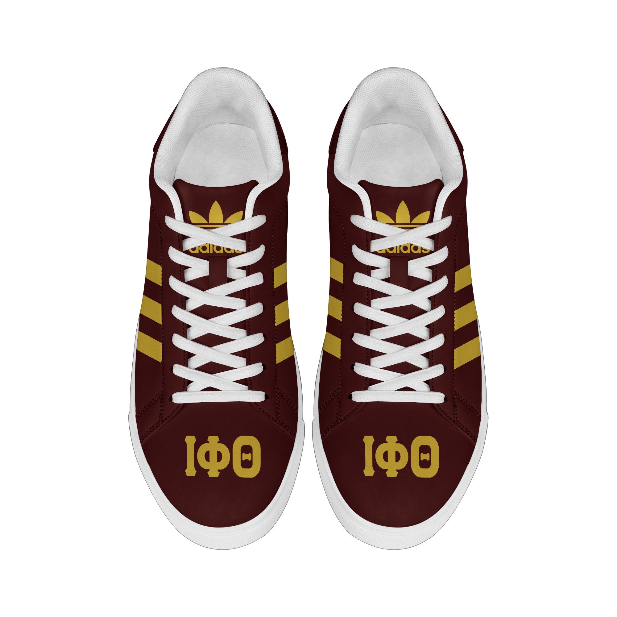 (Personalized) Iota Phi Theta Fraternity Genuine Leather Shoes