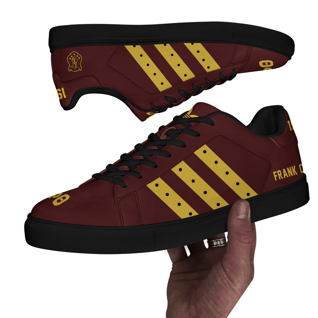 (Personalized) Iota Phi Theta Fraternity Genuine Leather Shoes