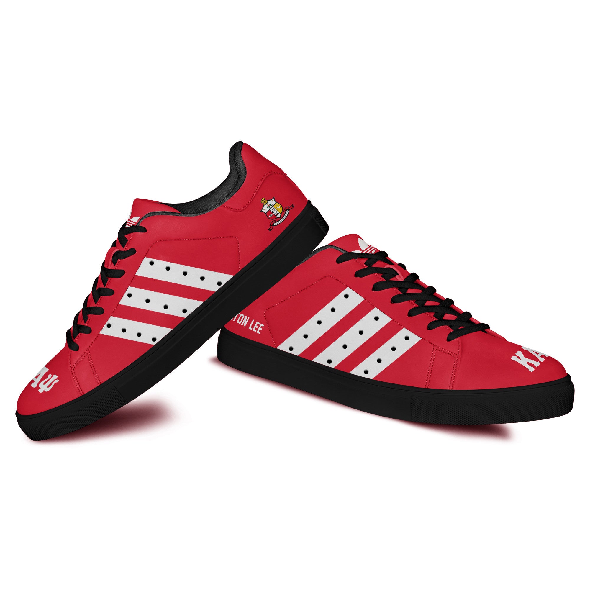 (Personalized) Kappa Alpha Psi Fraternity Genuine Leather Shoes