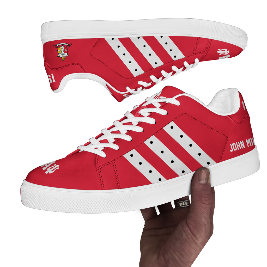 (Personalized) Kappa Alpha Psi Fraternity Genuine Leather Shoes