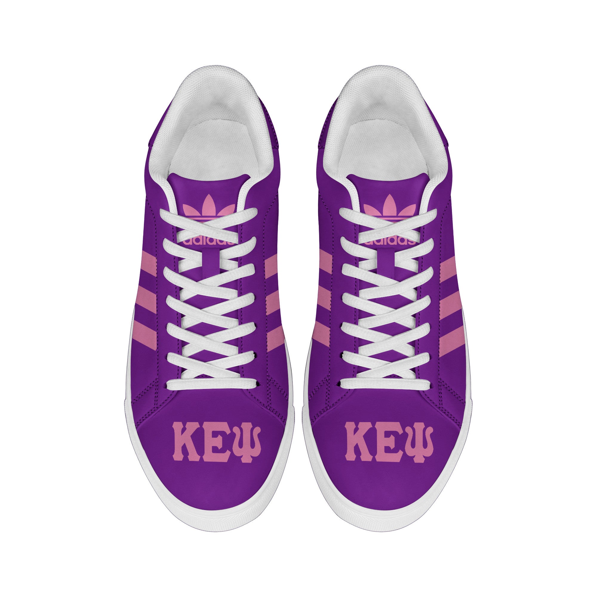 (Personalized) Kappa Epsilon Psi Military Sorority Genuine Leather Shoes