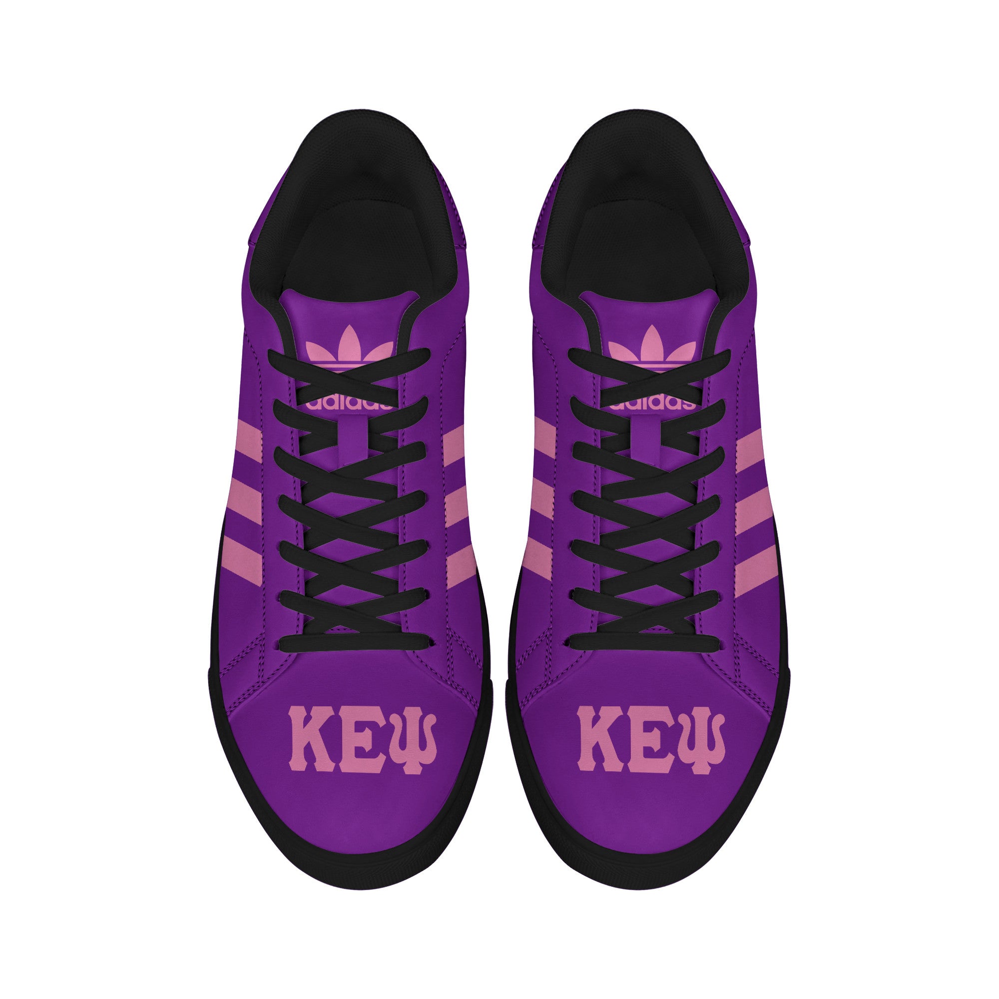(Personalized) Kappa Epsilon Psi Military Sorority Genuine Leather Shoes