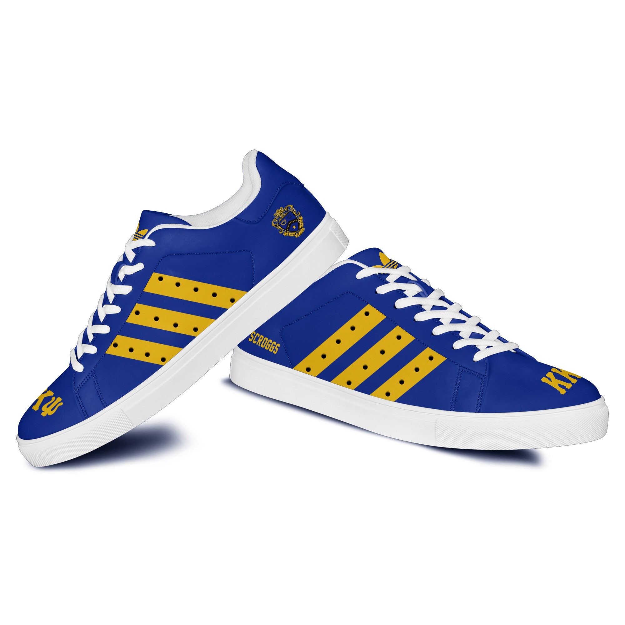 (Personalized) Kappa Kappa Psi Band Fraternity Genuine Leather Shoes