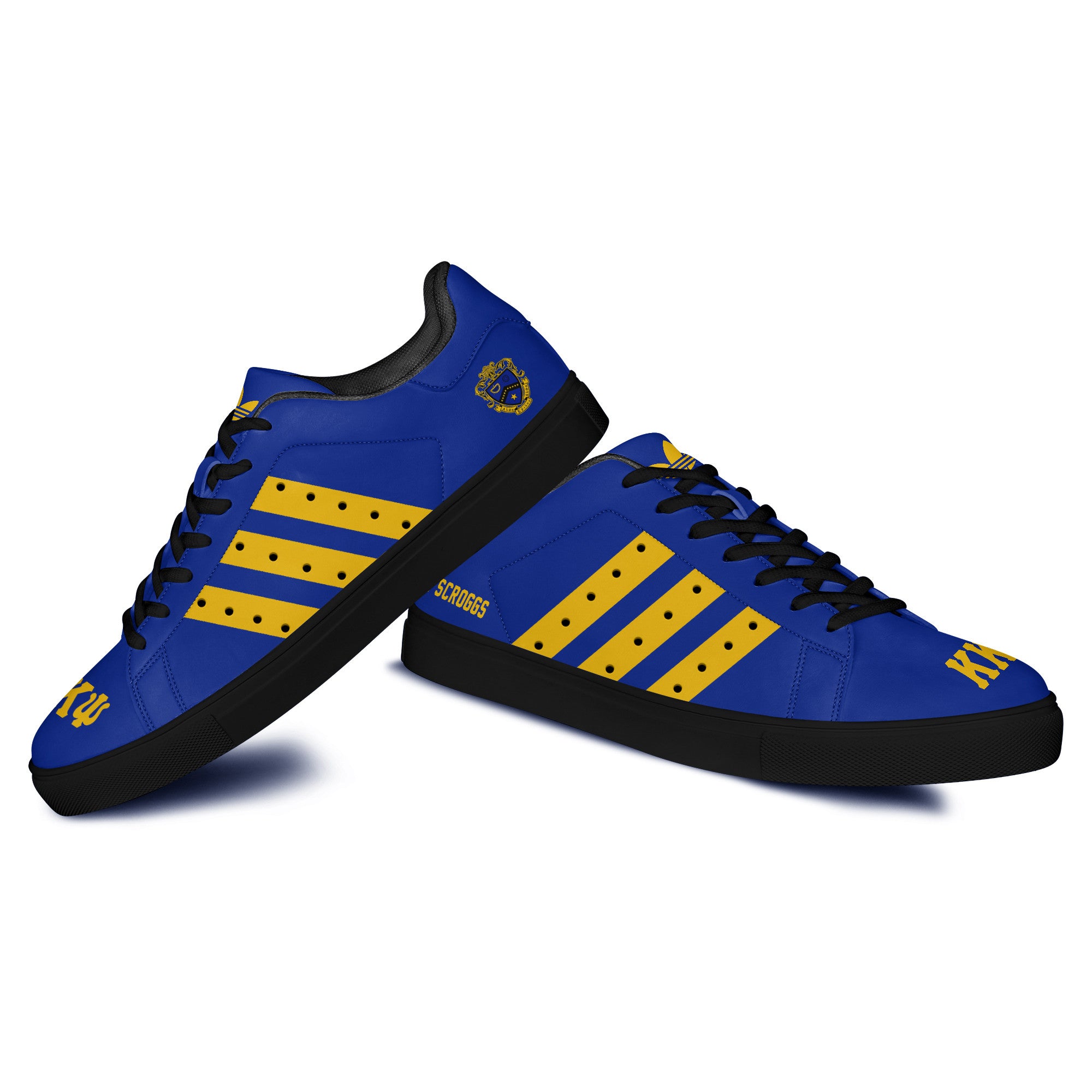 (Personalized) Kappa Kappa Psi Band Fraternity Genuine Leather Shoes